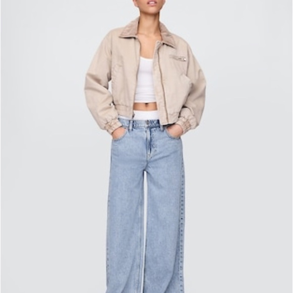 GAP Mid-rise Ultra Soft Boxer Baggy Jeans